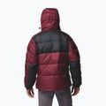Мъжко подплатено яке Columbia Pike Lake II Hooded rich wine/black 3