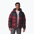 Мъжко подплатено яке Columbia Pike Lake II Hooded rich wine/black 5