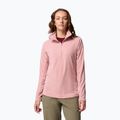 Дамски суитшърт от полар Columbia Glacial IV 1/2 Zip eraser pink