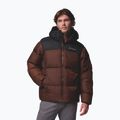 Мъжко ватирано яке Columbia Puffect II Hooded tobacco/black