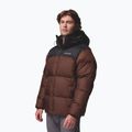 Мъжко ватирано яке Columbia Puffect II Hooded tobacco/black 4