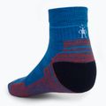Smartwool Hike Light Cushion Чорапи за трекинг до глезена синьо-оранжеви SW001611E18 2