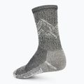 Smartwool Classic Hike Light Cushion Mountain Pattern Crew трекинг чорапи черни 2