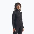Дамска термоактивна блуза icebreaker 260 Tech LS Half Zip черна