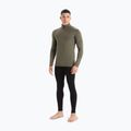 Мъжка термоактивна блуза icebreaker Merino 200 Oasis Half Zip loden 2