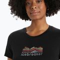 Дамска термо тениска Icebreaker Tech Lite II Mountain Geology black IB0A56IS0011 4