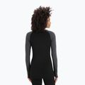 Дамска термоактивна блуза icebreaker ZoneKnit 260 jet hthr/black/metro hthr/cb 3