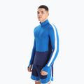 Мъжка термоактивна блуза icebreaker ZoneKnit 260 Half Zip lazurite/royal navy/snow/cb