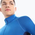 Мъжка термоактивна блуза icebreaker ZoneKnit 260 Half Zip lazurite/royal navy/snow/cb 5