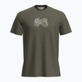 Мъжка тениска за трекинг Icebreaker Merino 150 Tech Lite SS Tee Adventure Ride loden