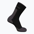 Мъжки чорапи за трекинг Icebreaker Merino Hike+ Light Crew black/obsidian 2