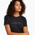 Дамска тениска за трекинг icebreaker Merino 150 Tech Lite SS Tee Sparkling Stars black 4
