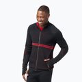 Мъжки термален пуловер Smartwool Intraknit Merino Tech Full Zip black 16671