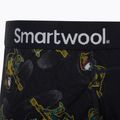Мъжки термоактивни боксерки Smartwool Merino Print Boxer Brief Boxed черен-жълт 15151 4