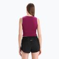 Дамска термоактивна тениска icebreaker Zoneknit Cropped Bra-Tank в цвят лилав gaze 3