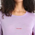 Дамска термоактивна блуза icebreaker 125 Zoneknit Crewe purple gaze 4