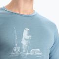 Мъжка термо тениска Icebreaker Tech Lite II Polar Paddle blue IB0A56NA7301 4