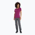 Дамска термална тениска Icebreaker Tech Lite II Moon Phase maroon IB0A56NO7351 2
