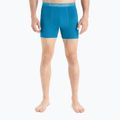 Мъжки термални боксерки Icebreaker Anatomica Geo Blue 103029 4