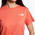Дамска тениска за трекинг The North Face Foundation Graphic orange NF0A55B2LV31 3