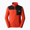 Мъжки суитшърт за трекинг The North Face Homesafe Full Zip Fleece кафяво и черно NF0A55HLSV61