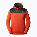 Мъжки суитшърт за трекинг The North Face Reaxion Fleece P/O Hoodie orange NF0A7ZA8IMW1 5