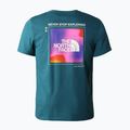 Мъжка тениска за трекинг The North Face Foundation Graphic blue NF0A55EFEFS1 2