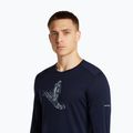 Мъжка блуза с дълъг ръкав  icebreaker Merino 200 Oasis Crewe SkiingYeti midnight navy 6