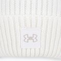 Зимна шапка на Under Armour за жени Halftime Ribbed Pom white/ghost gray 4