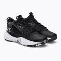 Детски баскетболни обувки Under Armour GS Lockdown 6 черен 3025617-001 4