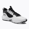 Мъжки баскетболни обувки Under Armour Lockdown 6 white/jet grey/black