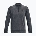 Under Armour Armour Fleece 1/4 Zip мъжки суитшърт за тренировки сив/черен 5