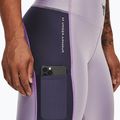 Дамски тренировъчен клин Under Armour Project Rock HG Ankle purple luxe 4