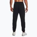 Мъжки панталони за тренировка Under Armour Essential Fleece Joggers black/white 3