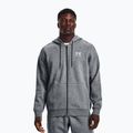 Мъжки суитшърт Under Armour Essential Fleece Full Zip Hood Training Grey 1373881