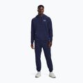 Мъжко худи Under Armour Essential Fleece Hoodie midnight navy/white 2