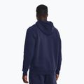 Мъжко худи Under Armour Essential Fleece Hoodie midnight navy/white 3