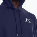 Мъжко худи Under Armour Essential Fleece Hoodie midnight navy/white 4