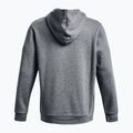 Мъжки суитшърт Under Armour Essential Fleece Hoodie pitch gray medium heather/white 6