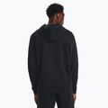 Мъжки суитшърт Under Armour Essential Fleece Hoodie black/white 3