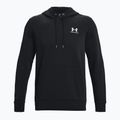 Мъжки суитшърт Under Armour Essential Fleece Hoodie black/white 5