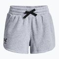 Under Armour Rival Fleece сиви дамски шорти за тренировка 1376257 3