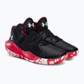 Мъжки баскетболни обувки Under Armour Jet '21 002 черен-червен 3024260-002 5