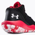 Мъжки баскетболни обувки Under Armour Jet '21 002 черен-червен 3024260-002 8