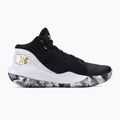 Мъжки баскетболни обувки Under Armour черен-бял Jet '21 3024260-006 2
