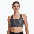 Сутиен за тренировка Under Armour Authentics Mid Paddles pitch grey/black/black