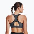 Сутиен за тренировка Under Armour Authentics Mid Paddles pitch grey/black/black 2