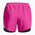 Under Armour Fly By 2.0 2N1 дамски къси панталони за бягане, розово 1356200-652 2