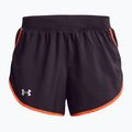 Дамски къси панталони за бягане Under Armour Fly By 2.0 лилаво и оранжево 1350196-541 4