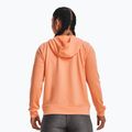 Under Armour дамски суитшърт за тренировки Rival Terry FZ Hoodie orange 1369853-868 2